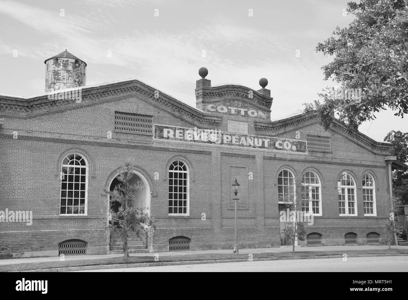 Old Peanut Company building Stock Photo