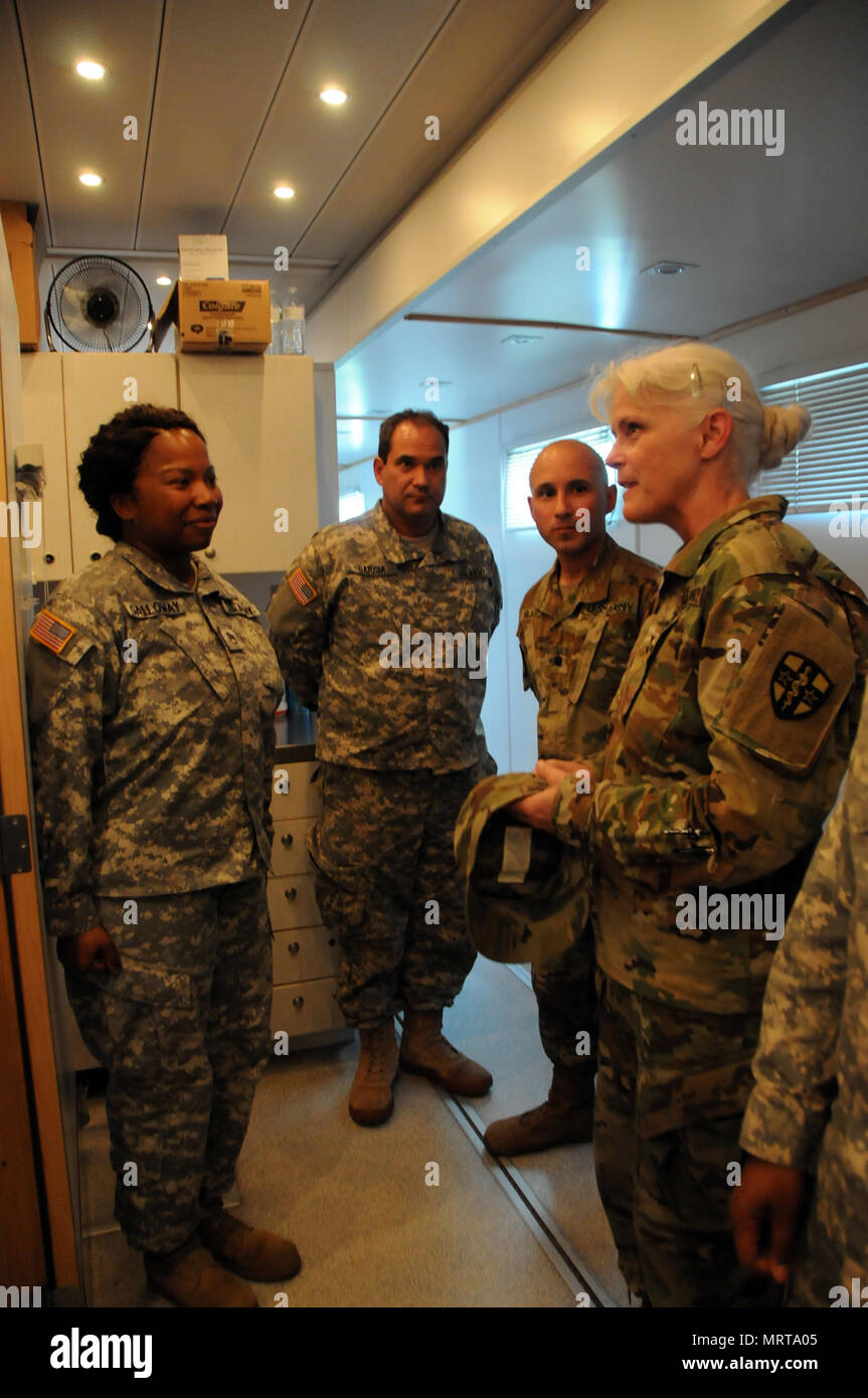 Maj. Gen. Mary Link, commanding general for Army Reserve Medical