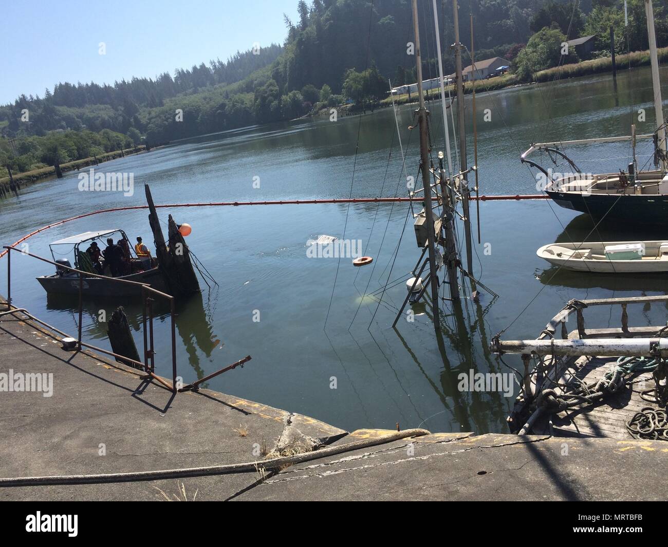 Global Diving and Salvage, a Coast Guard contracted salvage company