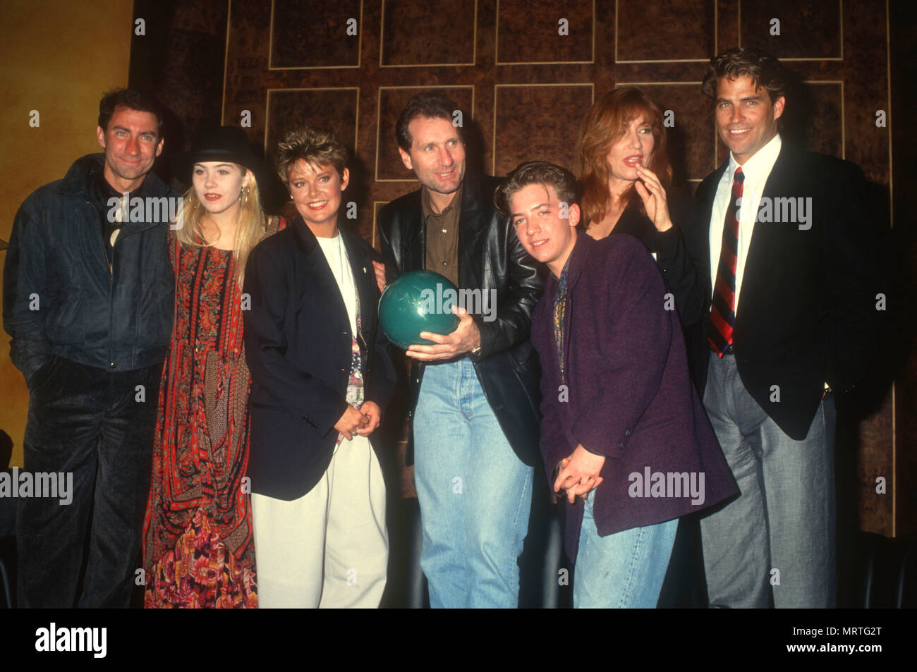 Los Angeles Ca April 15 L R Actors David Garrison Christina