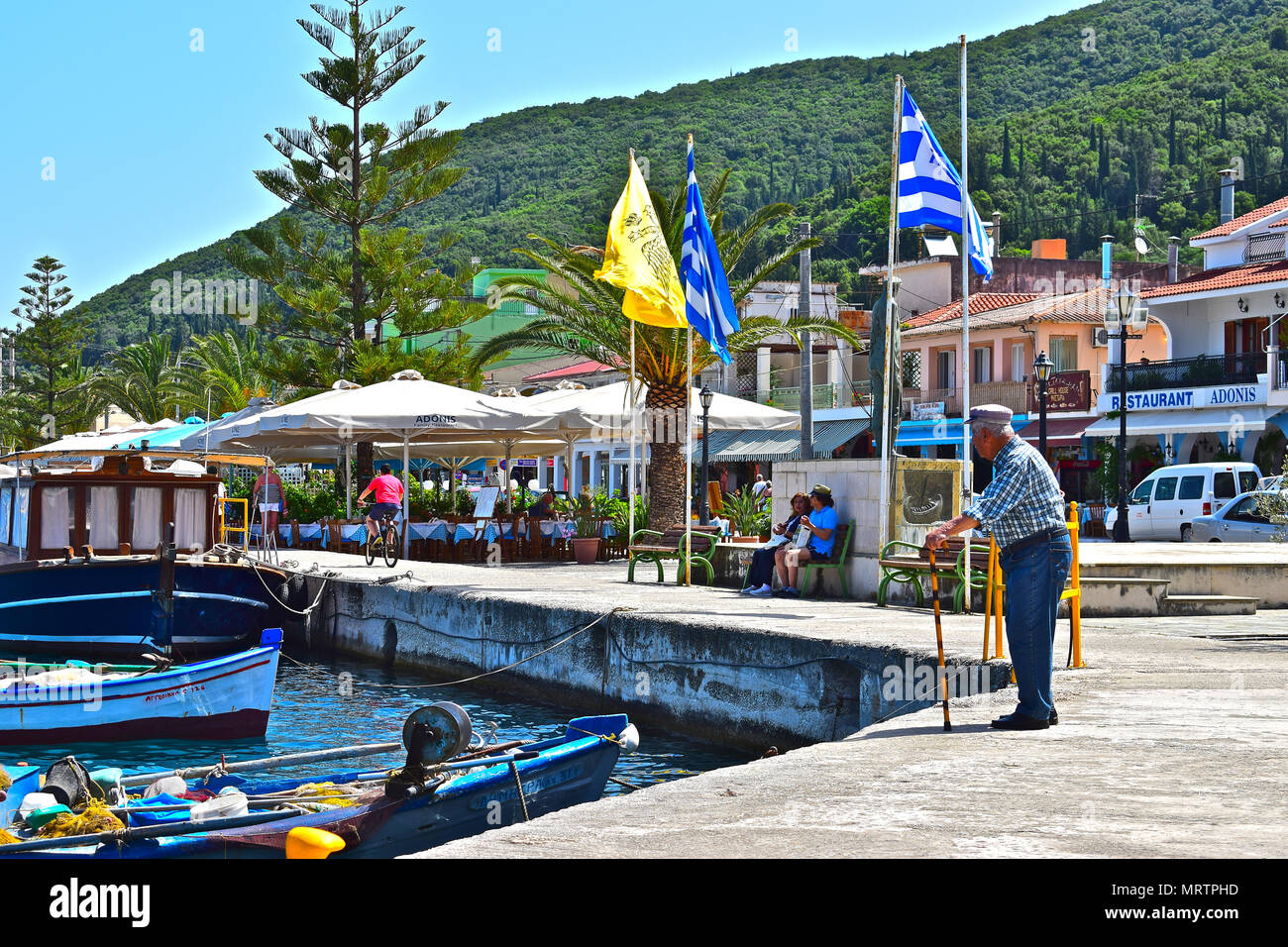 Old greek man hi-res stock photography and images - Alamy