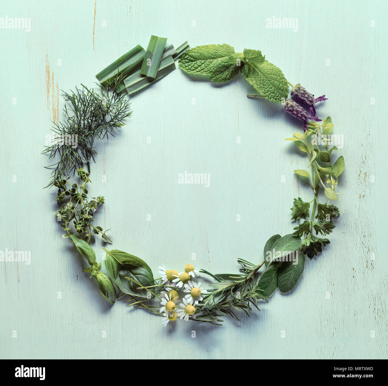 Herb leaves hi-res stock photography and images - Alamy