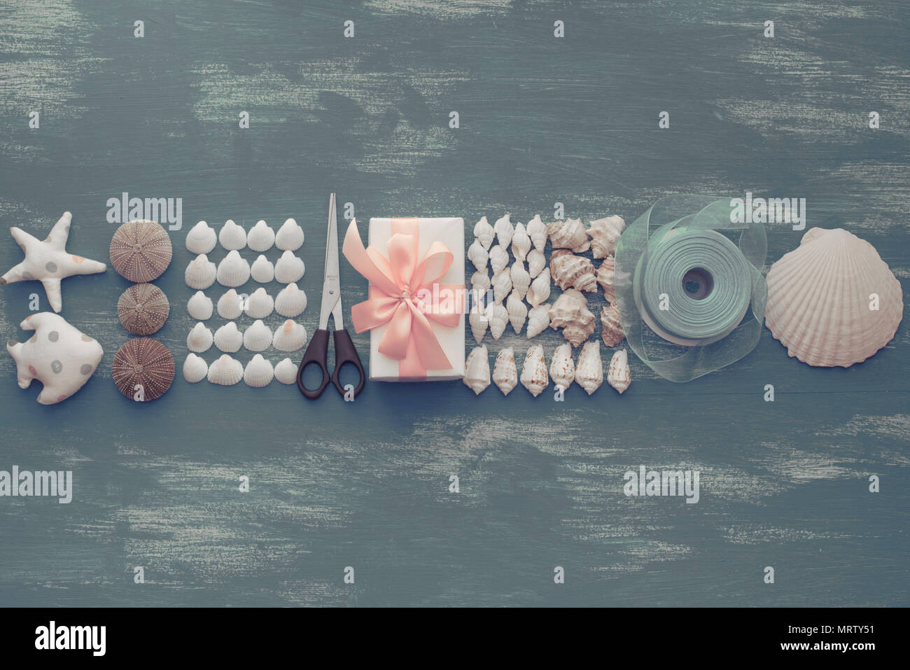 poster natural wooden retro background sea shells stone materials ...
