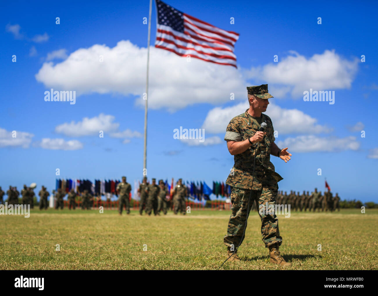 Col peter gadd commanding officer hi-res stock photography and images -  Alamy
