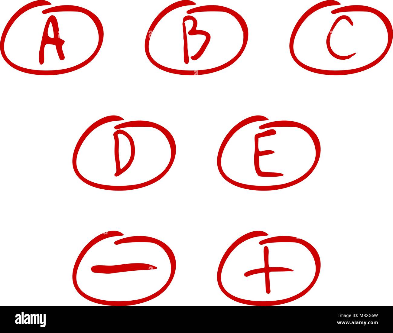 c-b-test-stock-vector-images-alamy