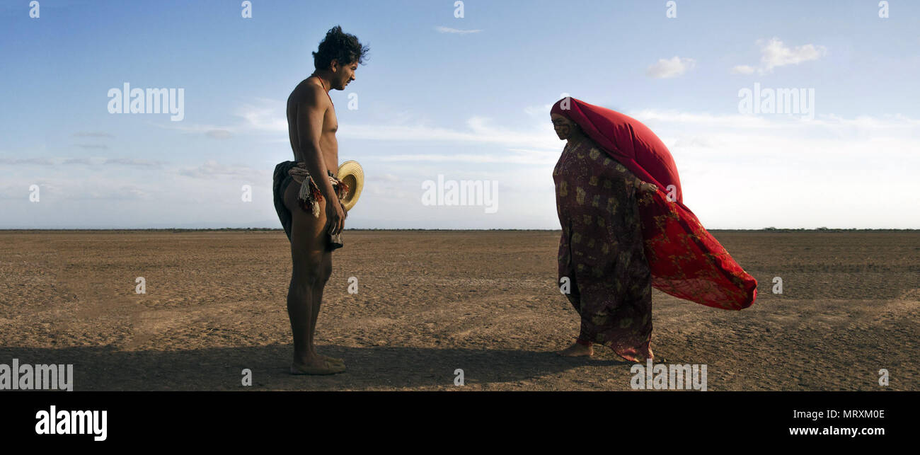 Birds of Passage is a 2018 crime film directed by Cristina Gallego and Ciro Guerra.  This photograph is for editorial use only and is the copyright of the film company and/or the photographer assigned by the film or production company and can only be reproduced by publications in conjunction with the promotion of the above Film. A Mandatory Credit to the film company is required. The Photographer should also be credited when known. Stock Photo