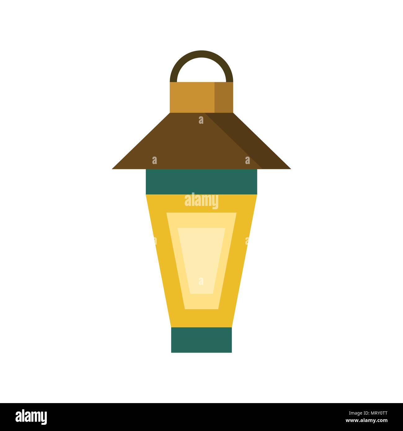 Traditional Top Lantern Vector Illustration Graphic Design Stock Vector 