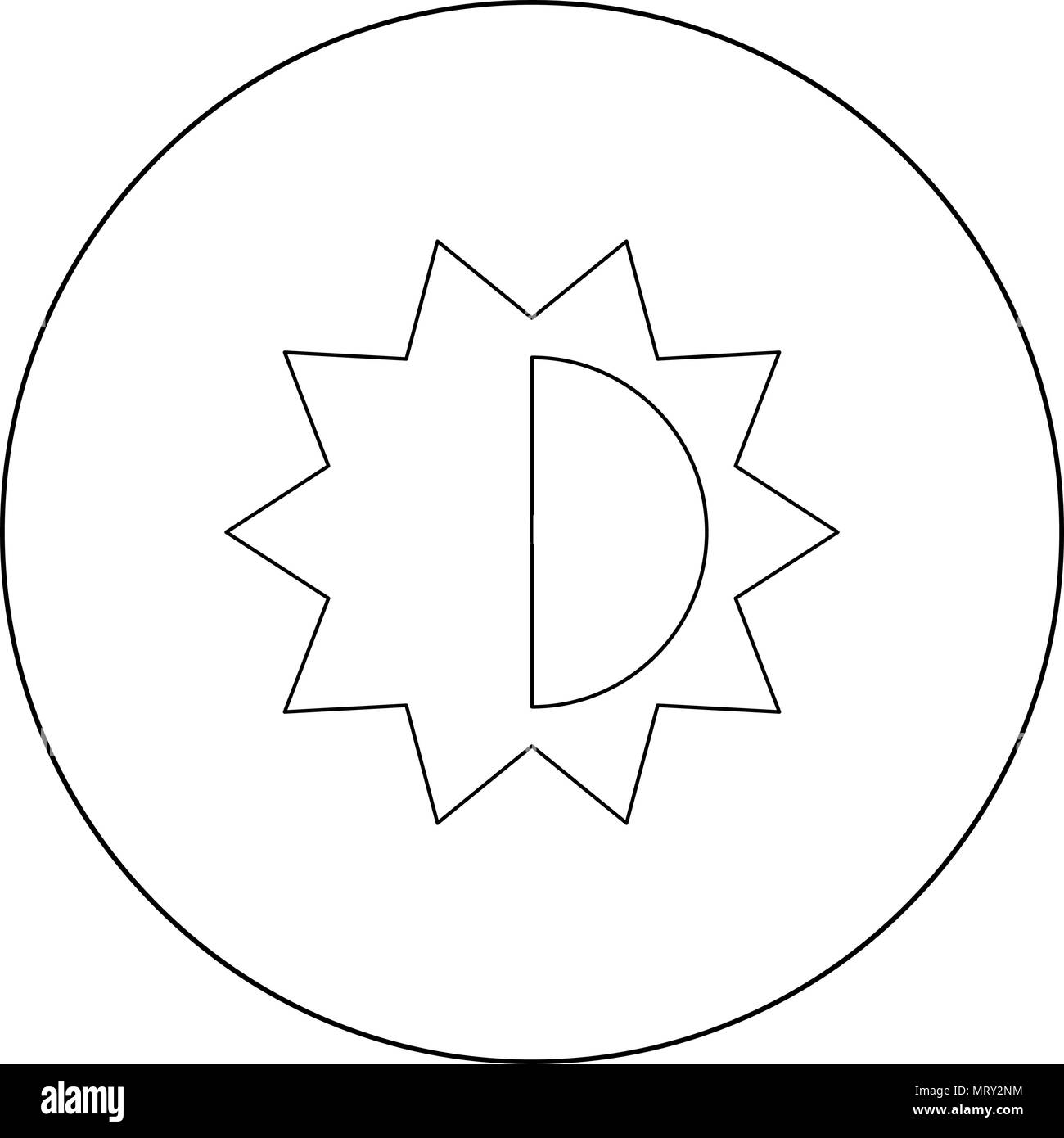 Brightness contrast Stock Vector Images - Alamy