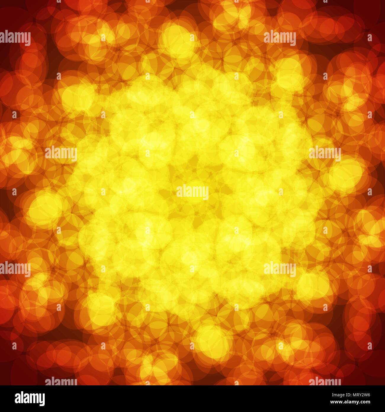 abstract vector spotted background - orange and yellow Stock Vector ...