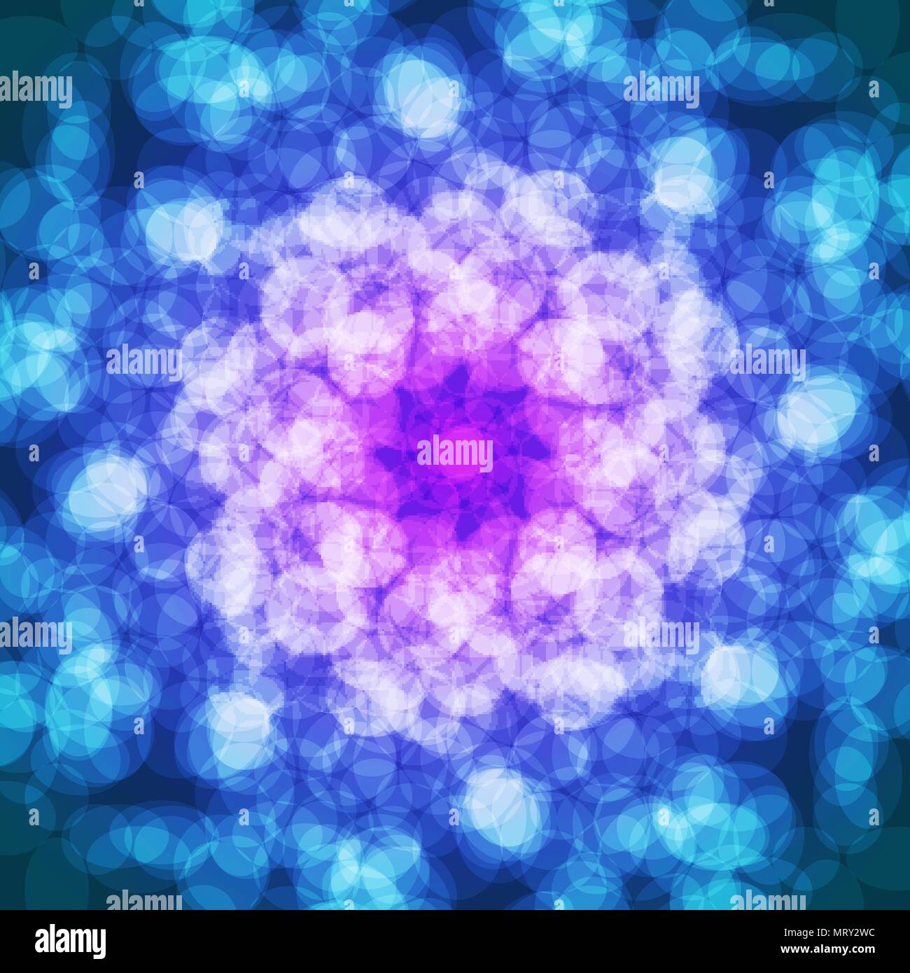 abstract vector spotted background - blue and violet Stock Vector