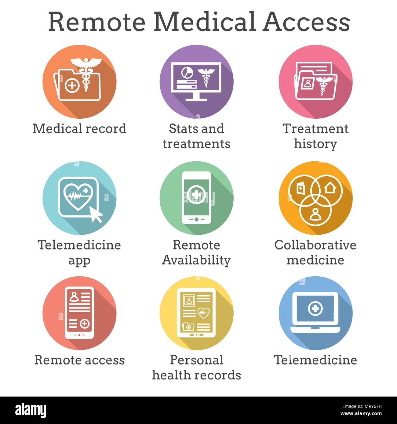 Electronic health records Stock Vector Images - Alamy