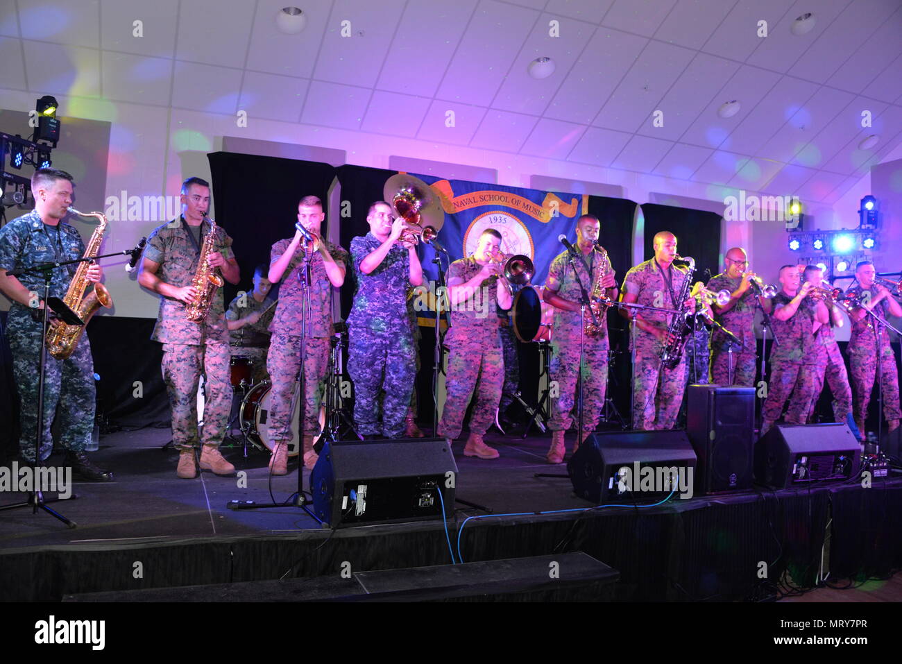 170711NZJ171009 Virginia Beach, VA (Jul., 11, 2017) Two Brass Bands