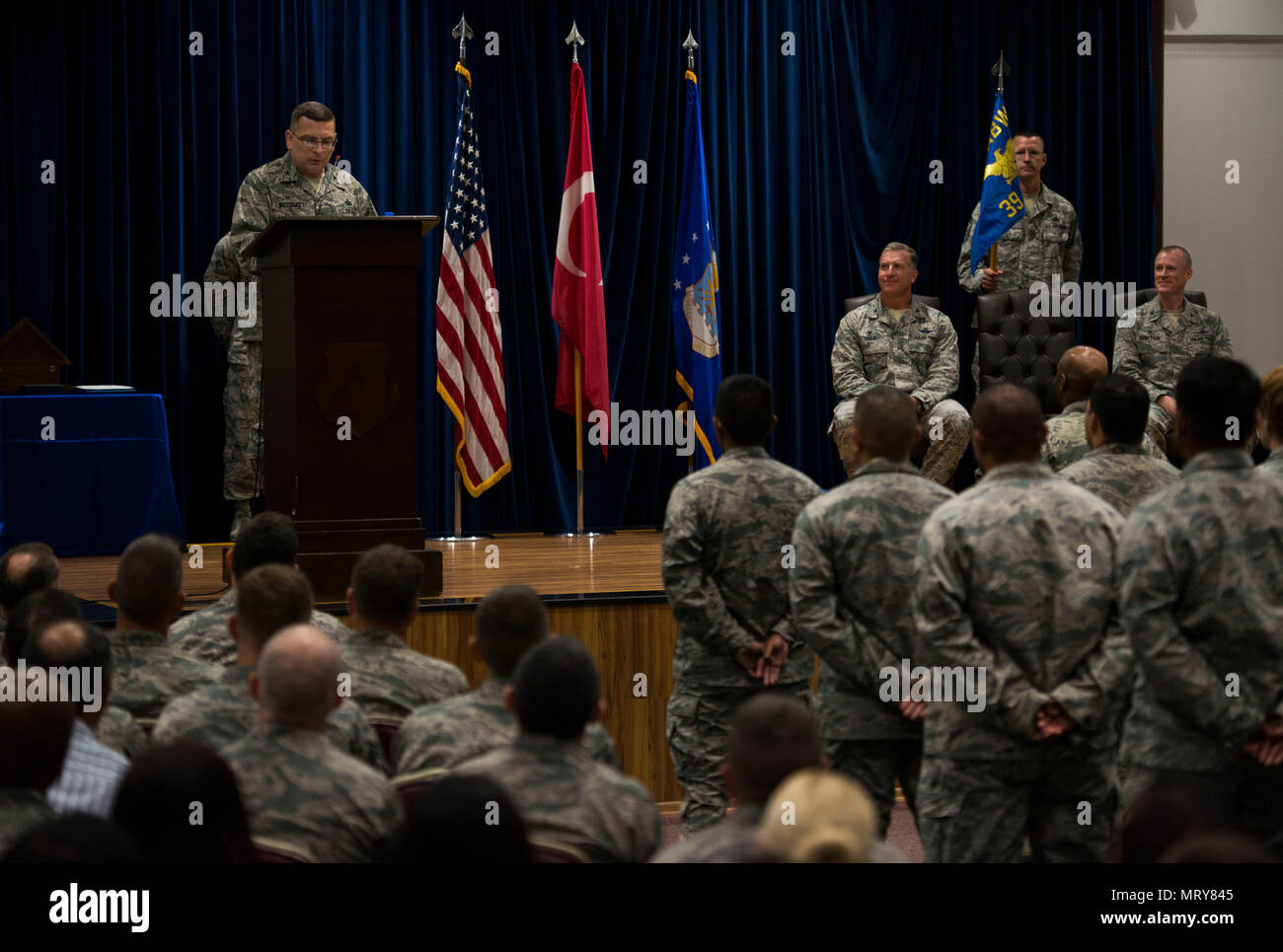 U.S. Air Force Col. David Williams Jr., 39th Mission Support Group ...