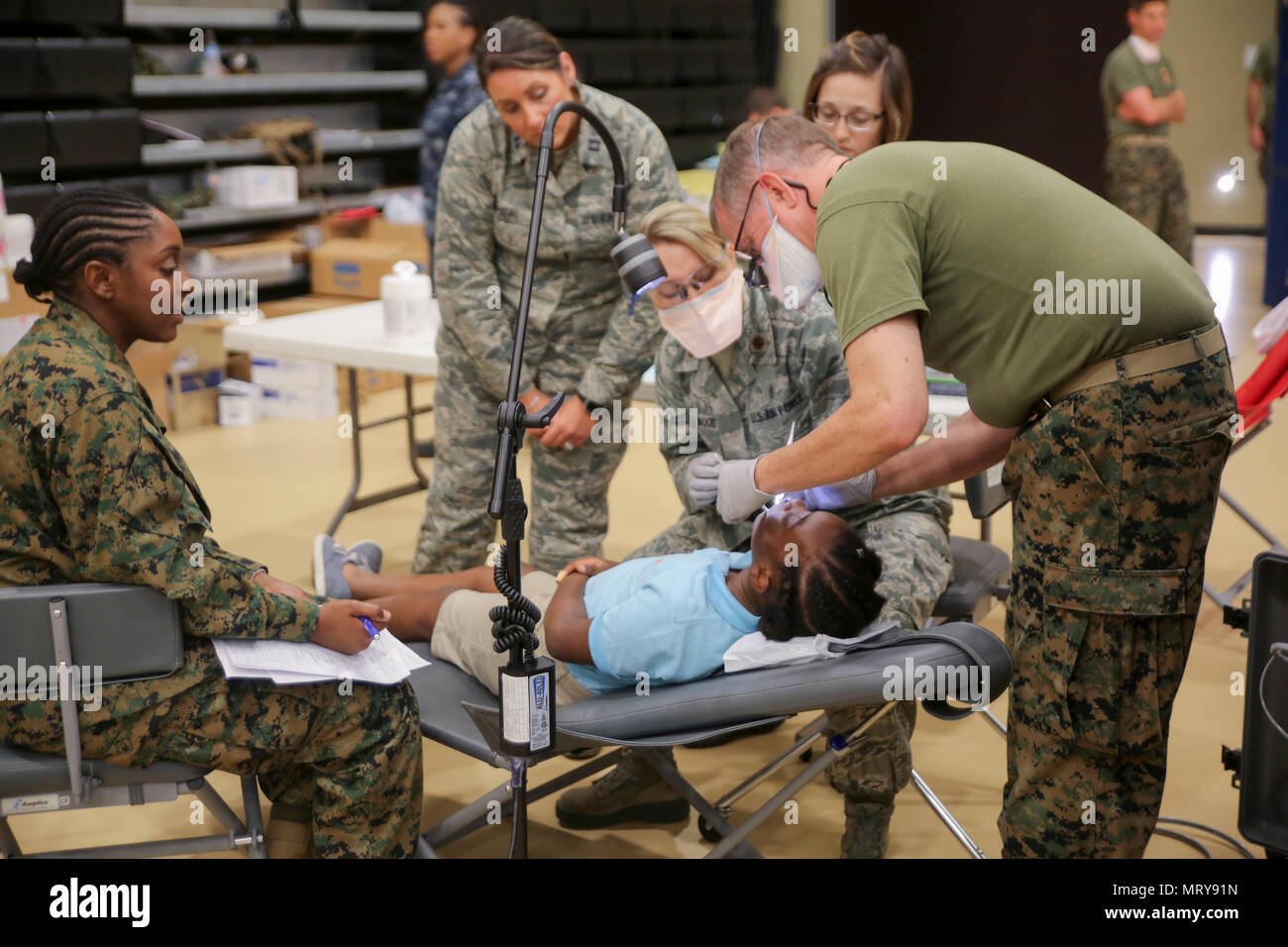 NAPOLEONVILLE, La. Air Force National Guardsmen and U.S. Navy