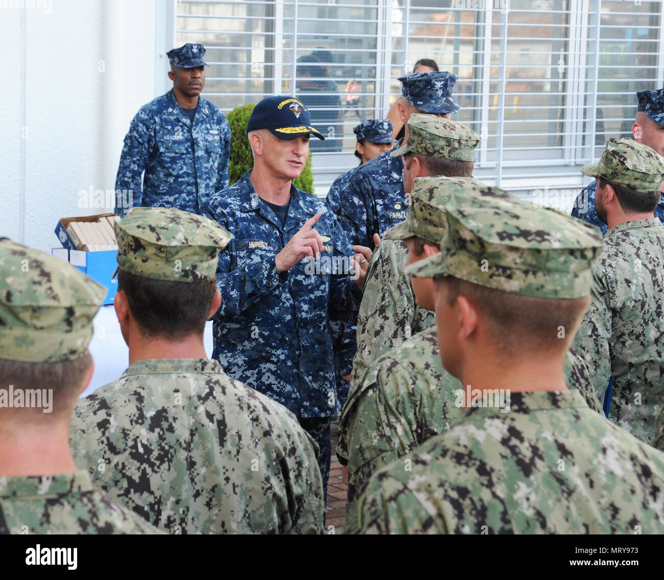 YOKOSUKA, Japan (July 12, 2017) - U.S. 7th Fleet Deputy Commander Rear ...