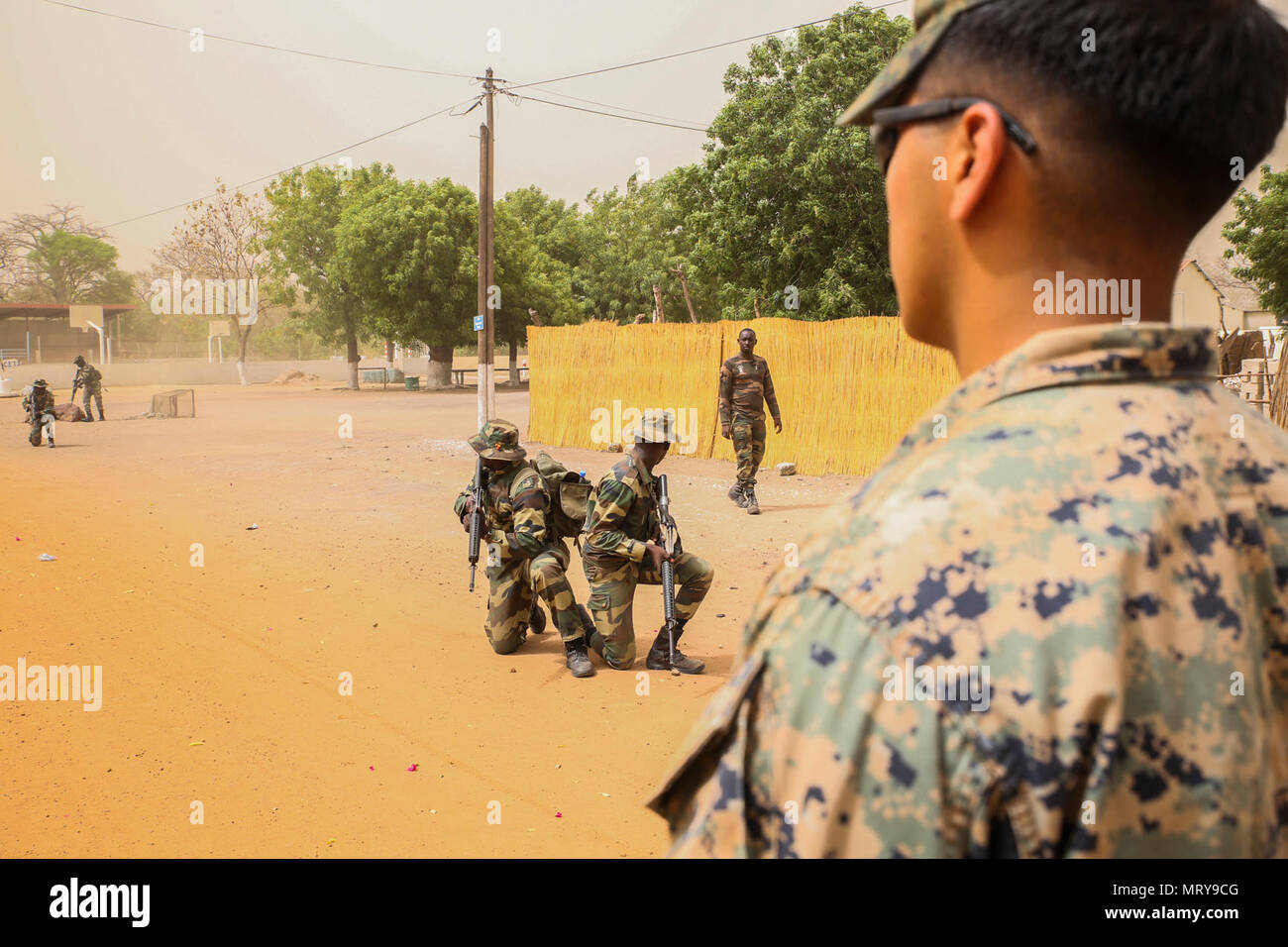 Cpl. Ismael Fonseca, a rifleman with Special Purpose Marine Air-Ground ...