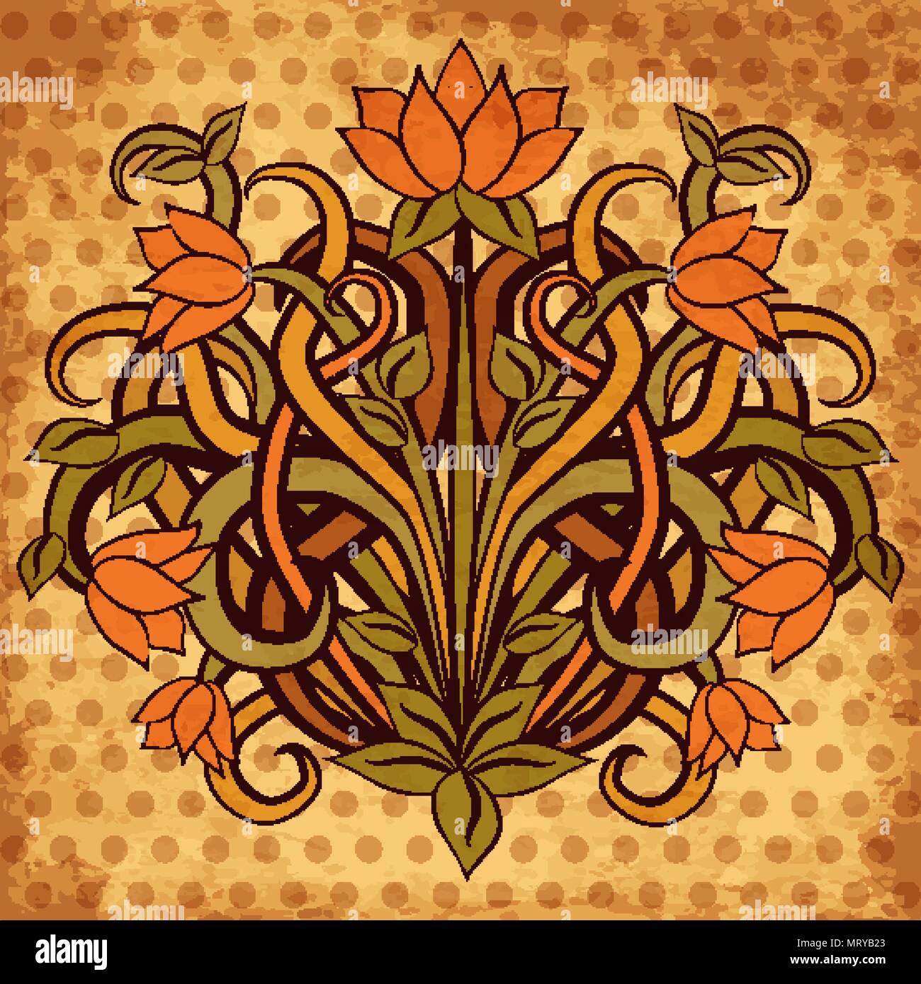 Art Nouveau Floral Images At Lucy Dean Blog