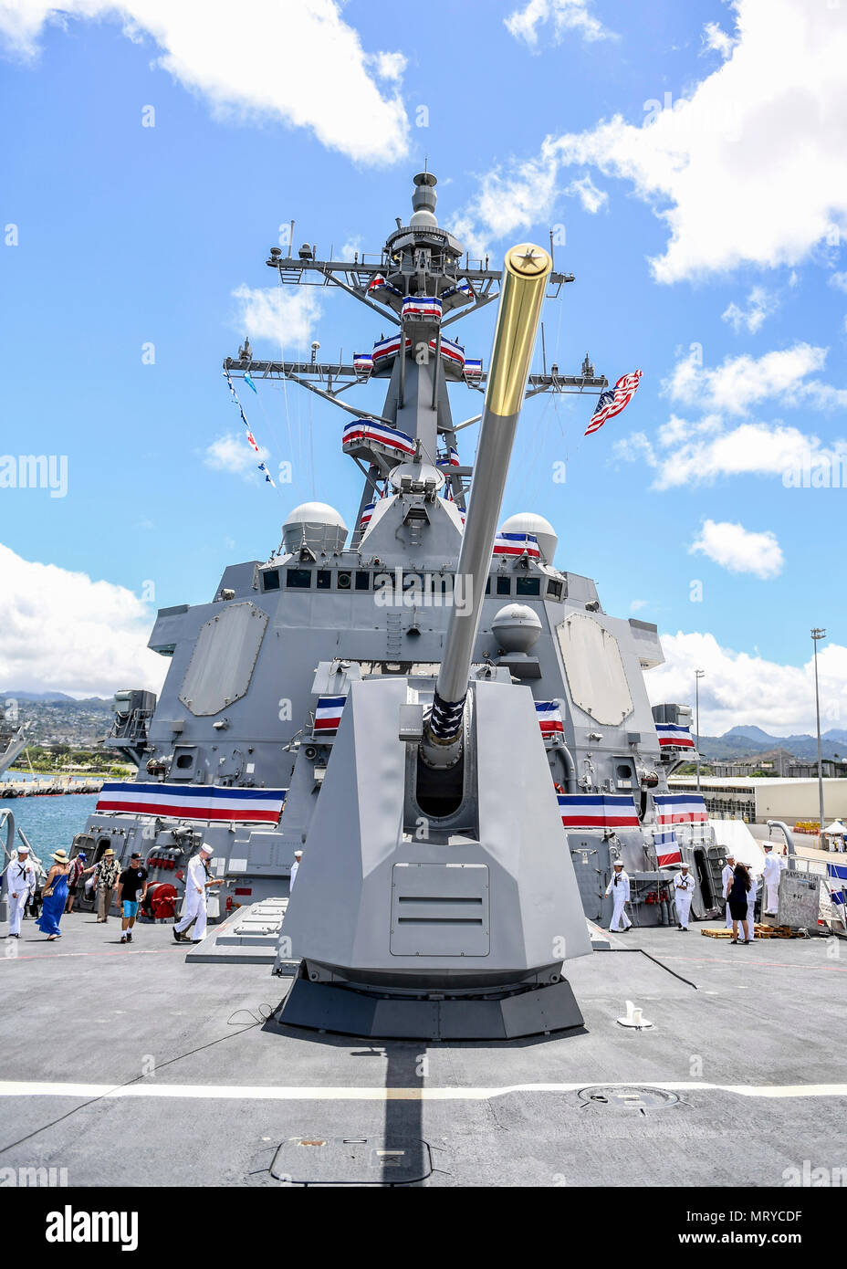 170715-N-WM477-0279 -- PEARL HARBOR (July 15, 2017) Sailors and ...