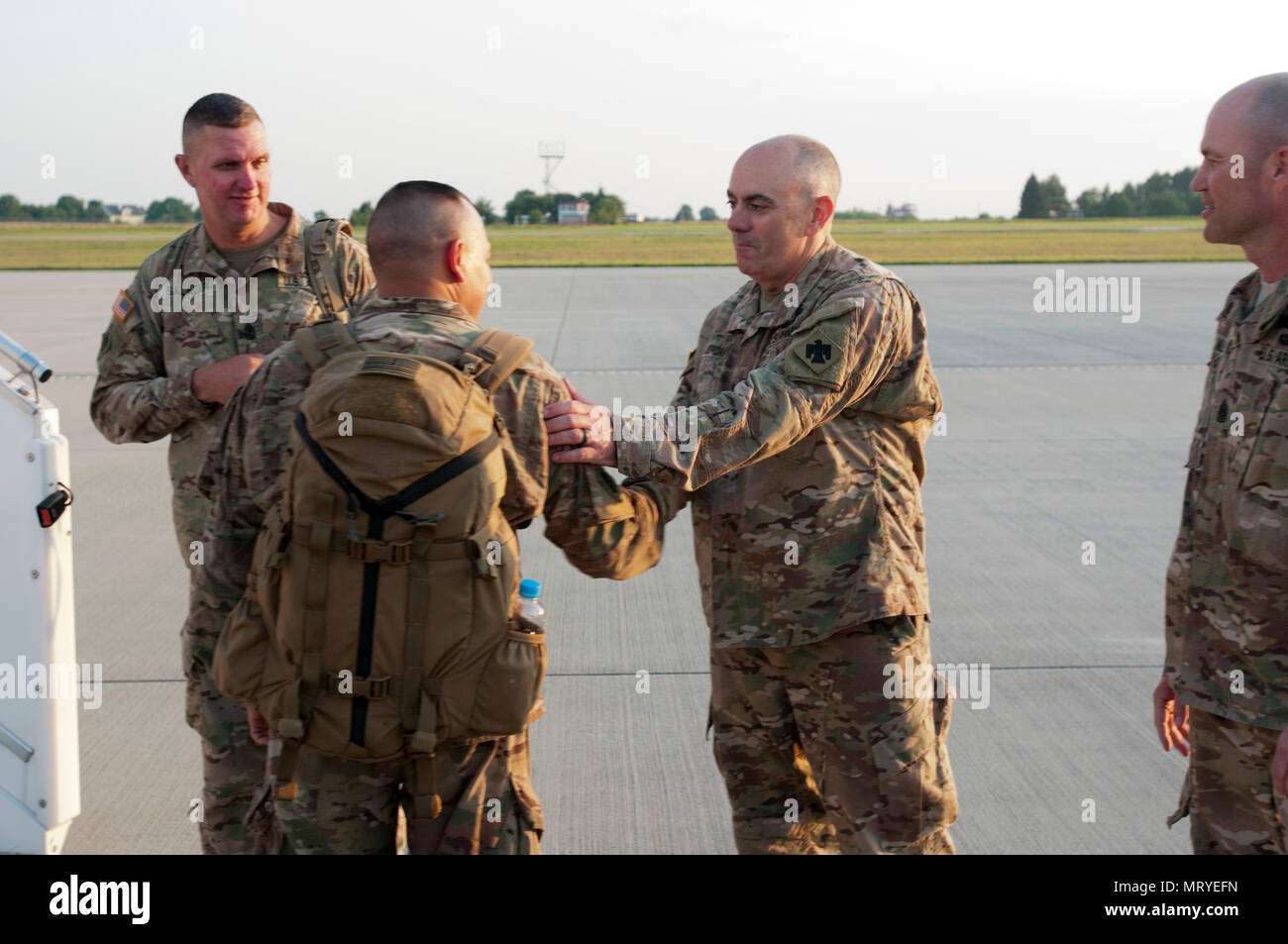 Col. David Jordan, commander of the U.S. Army’s 45th Infantry Brigade ...