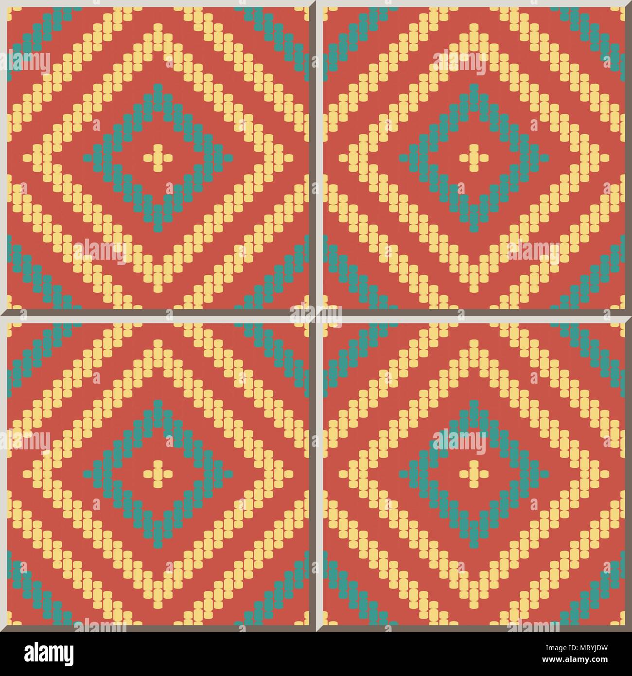 Ceramic tile pattern Curve Cross Line Check Square Geometry Frame Line ...