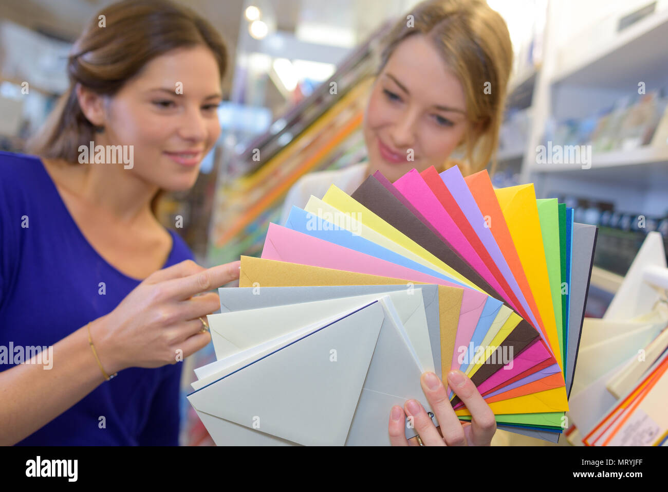 designers reviewing color samples for project Stock Photo - Alamy
