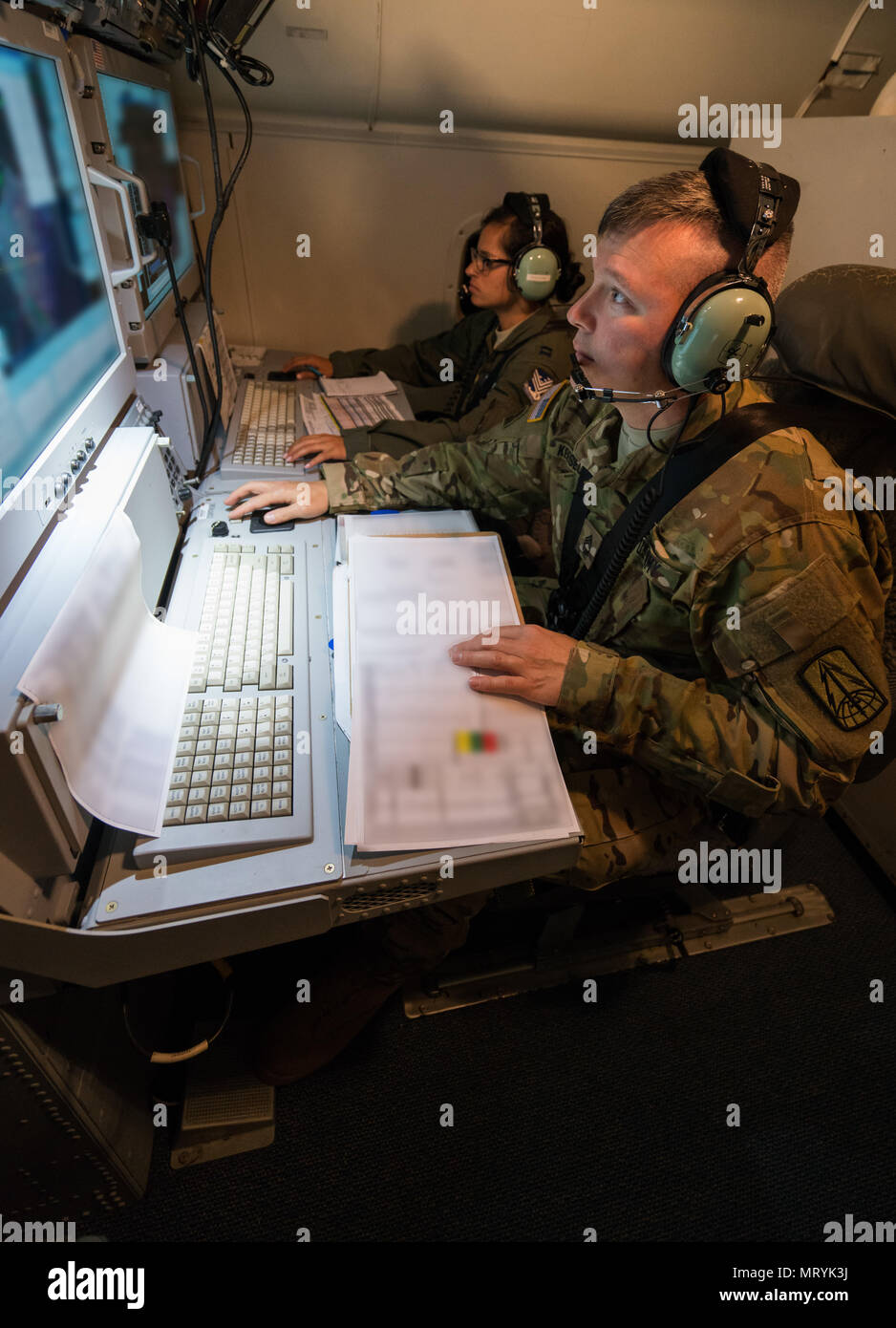 E-8C Joint STARS is an airborne radar surveillance aircraft supporting ...