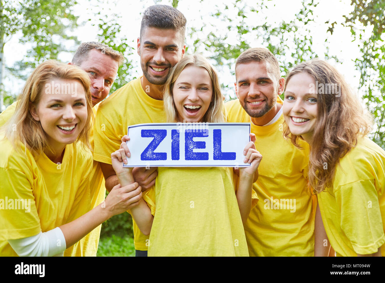 Hands holding the word team hi-res stock photography and images - Alamy