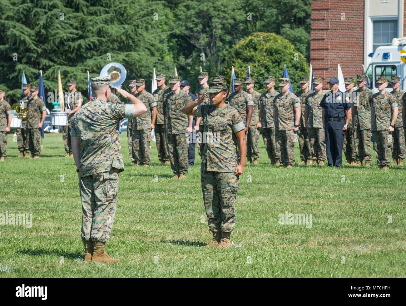 U.S. Marine Corps Staff Sgt. Shamell Jean, administrative specialist