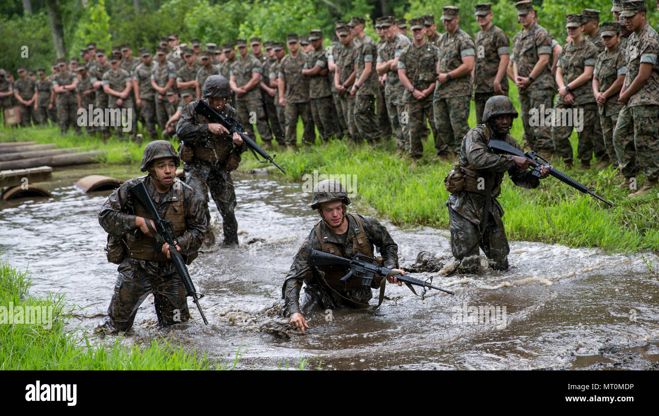 u s marines with officer candidate school ocs celebrate marine officer candidate school