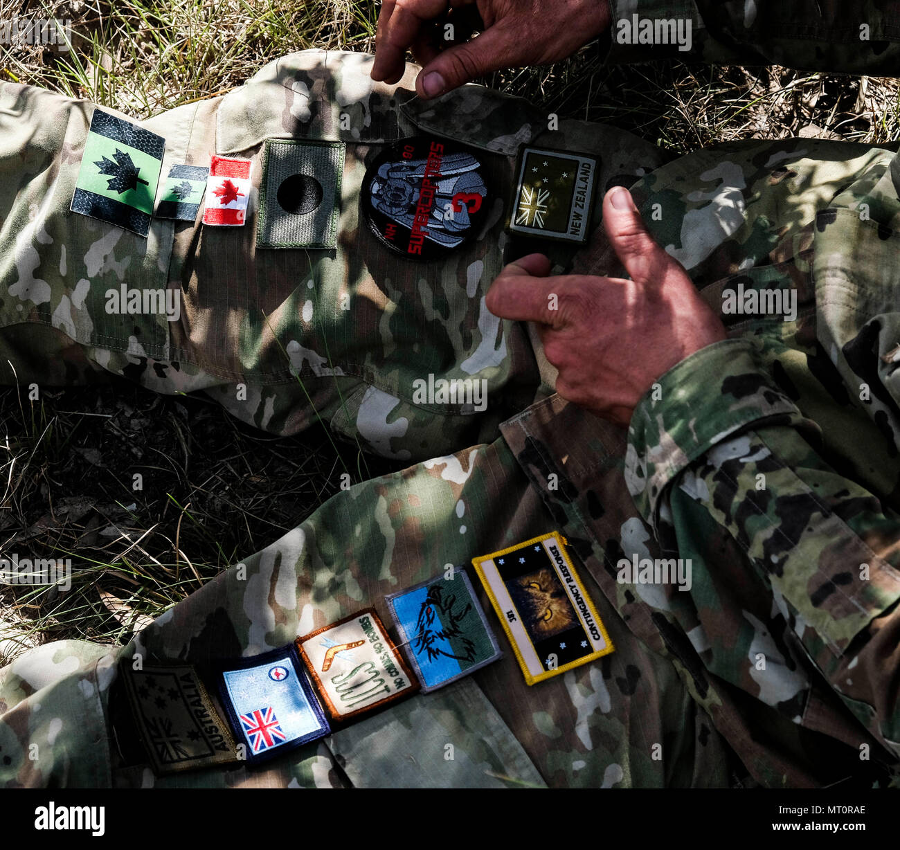 Staff Sgt Eric Dean A Paratrooper With Headquarters Company 6th Brigade Engineer Battalion