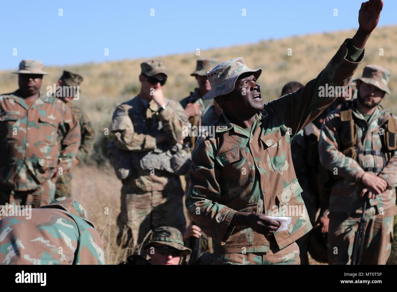 South African National Defense Force Staff Sgt. Moholo Matona, and