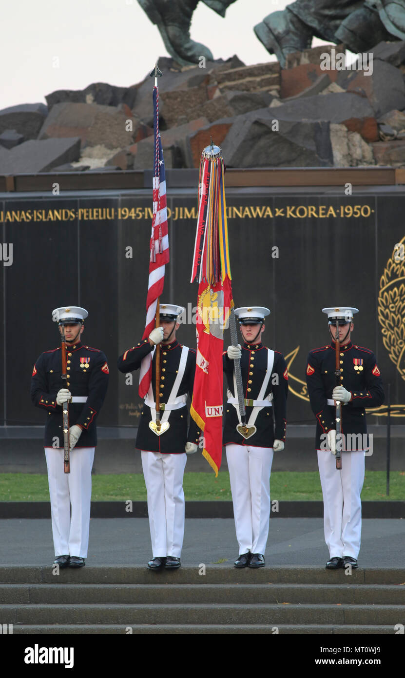 Color Guard Procession On July 18, 2017, the U.S. Marine Corps Color Guard presented the ...