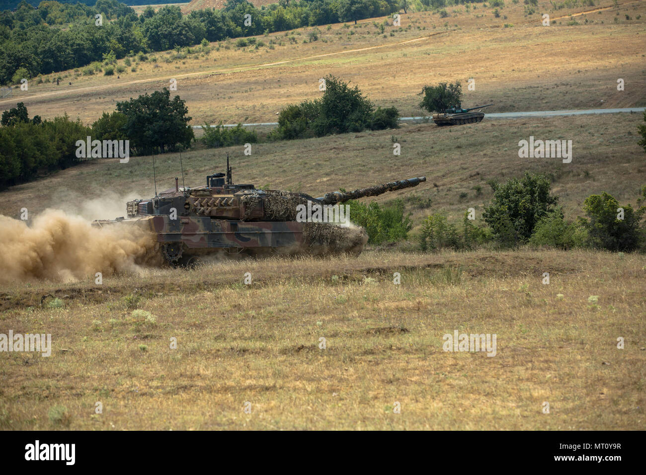 Leopard 2A6 HEL is a German-designed main battle tank operated by the ...