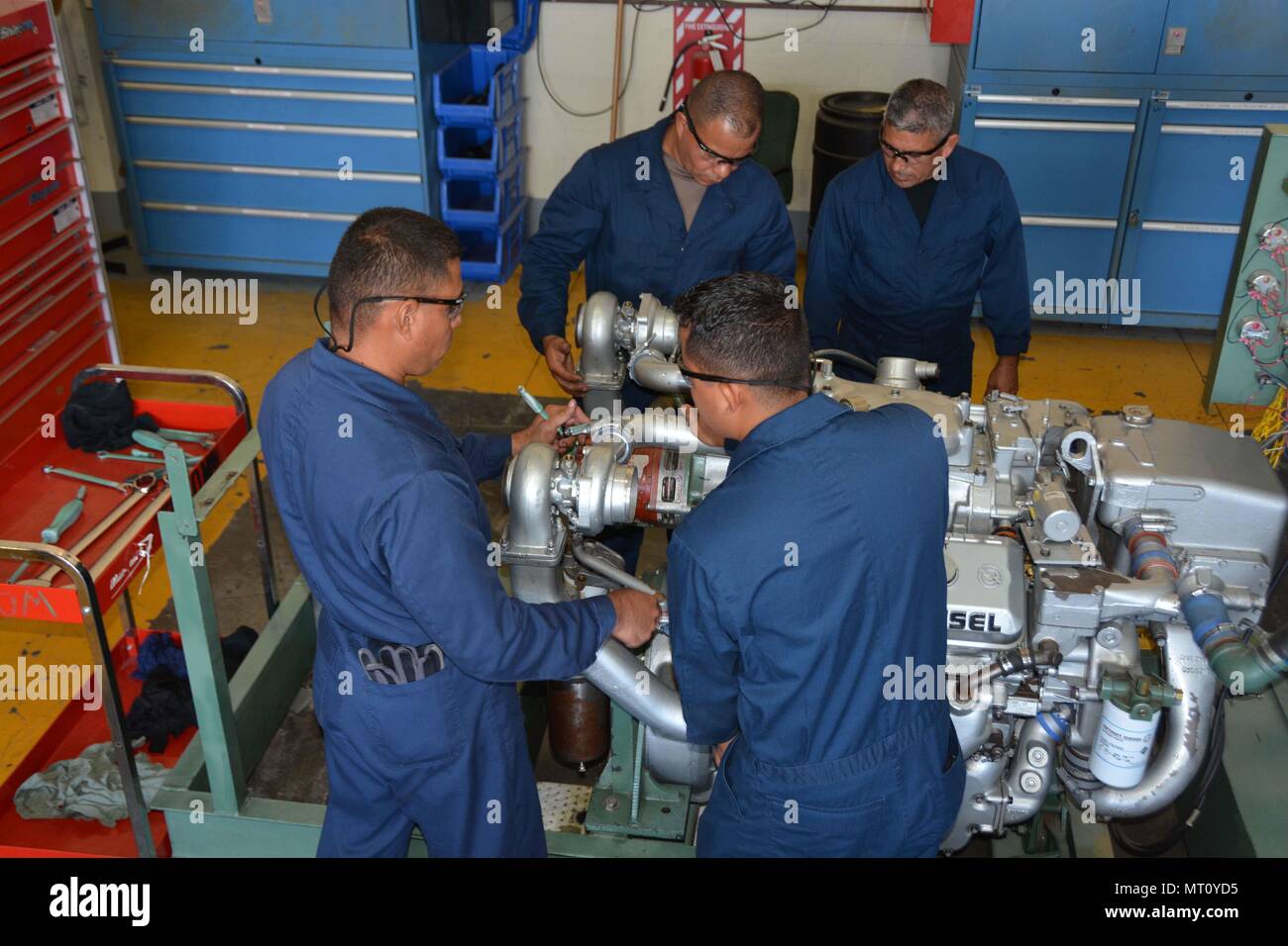Naval maintenance engines hi-res stock photography and images - Alamy