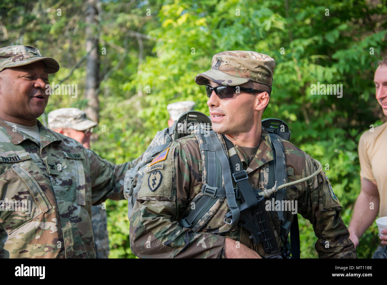 Staff Sgt. Dustin Rottero, a recruiter with Tennessee Army National