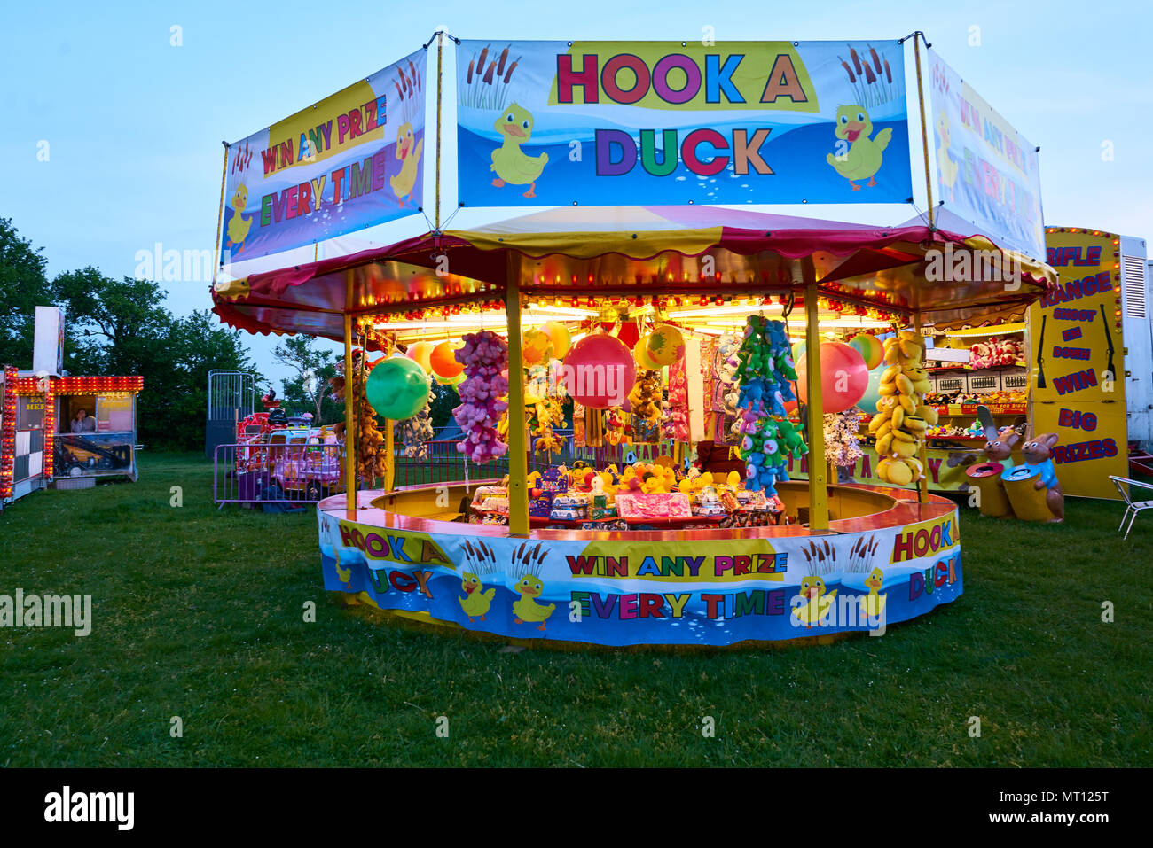 fun fair Stock Photo