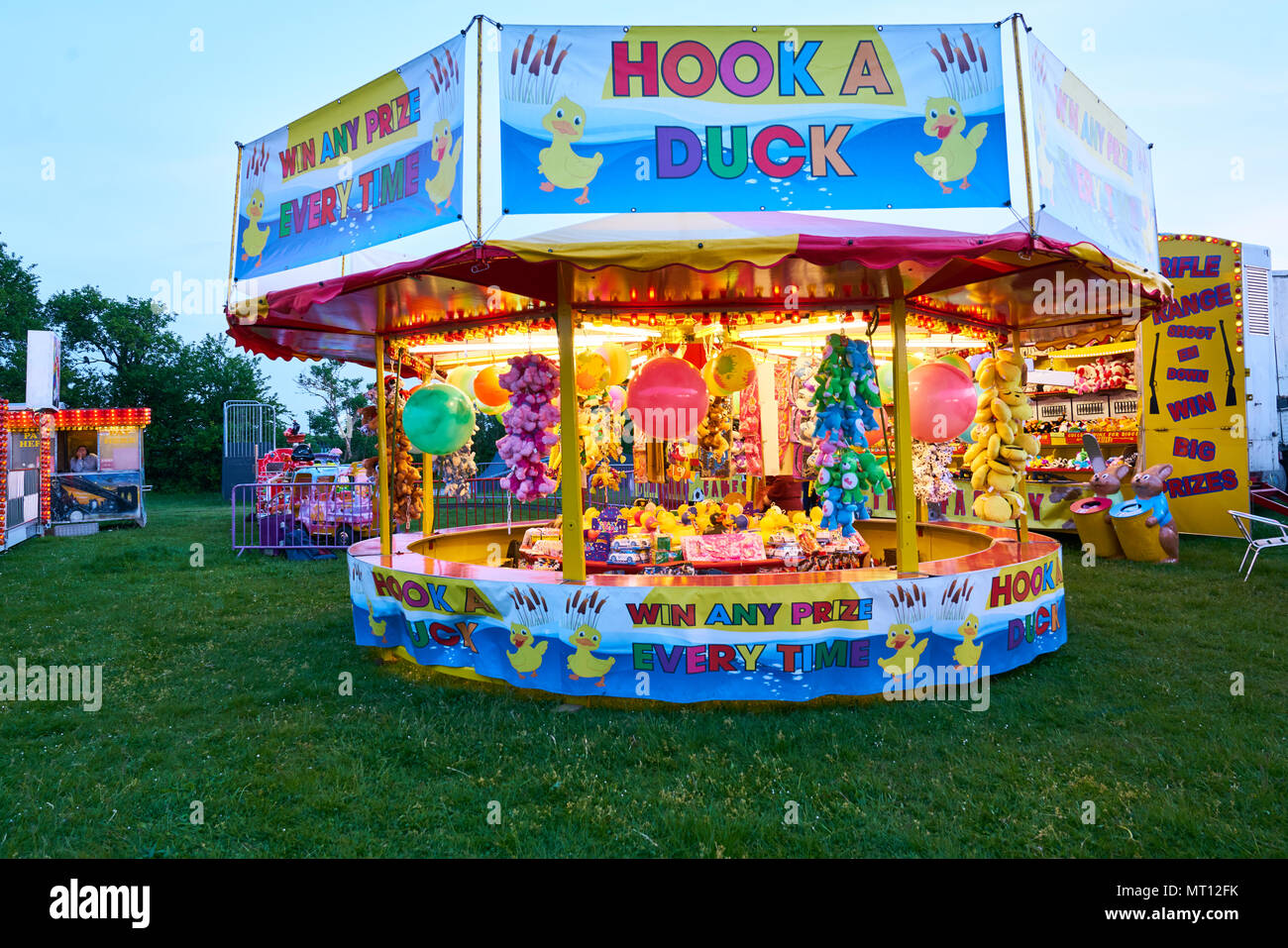 fun fair Stock Photo