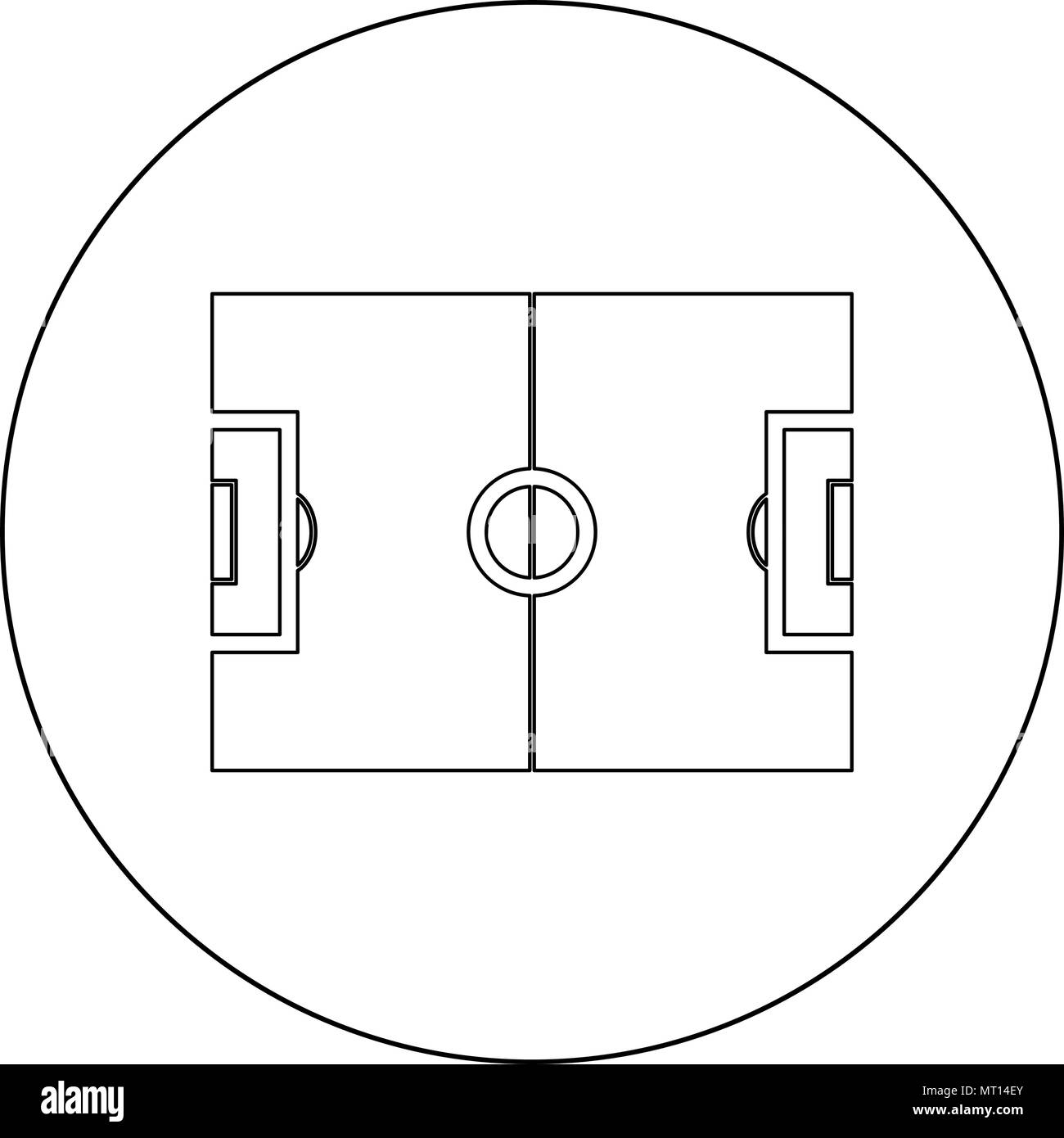 Soccer Pitch Black and White Stock Photos & Images Alamy