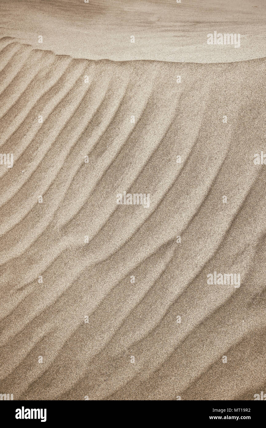 Sand pattern, interesting abstract texture from sand tune on cape verde ...