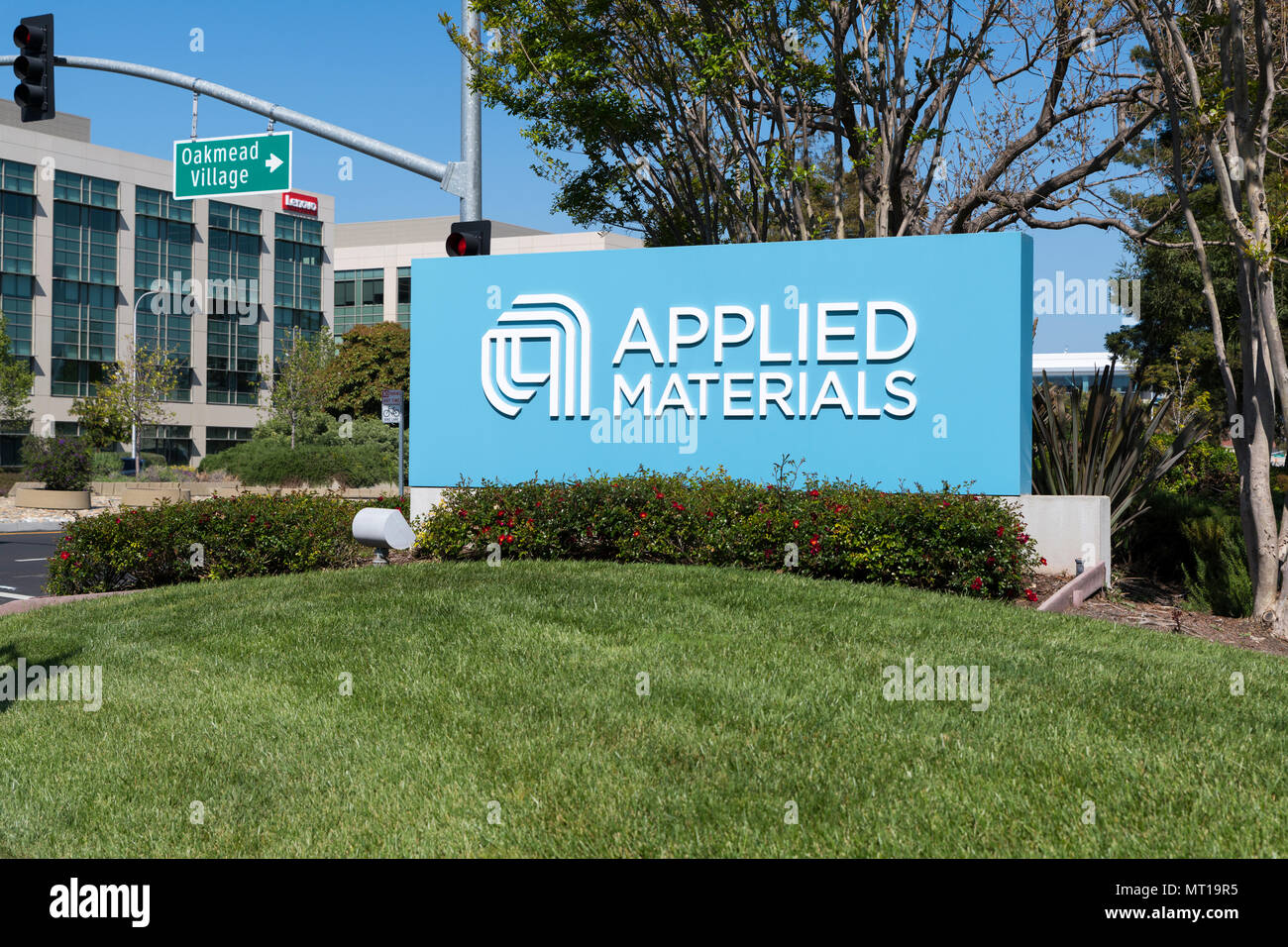Santa Clara, California - April 26, 2018: Applied Materials 