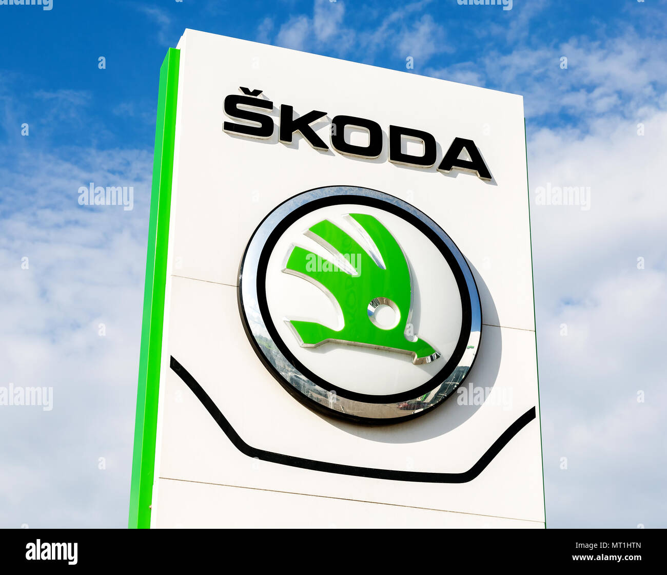 Logo Skoda Auto High Resolution Stock Photography And Images Alamy