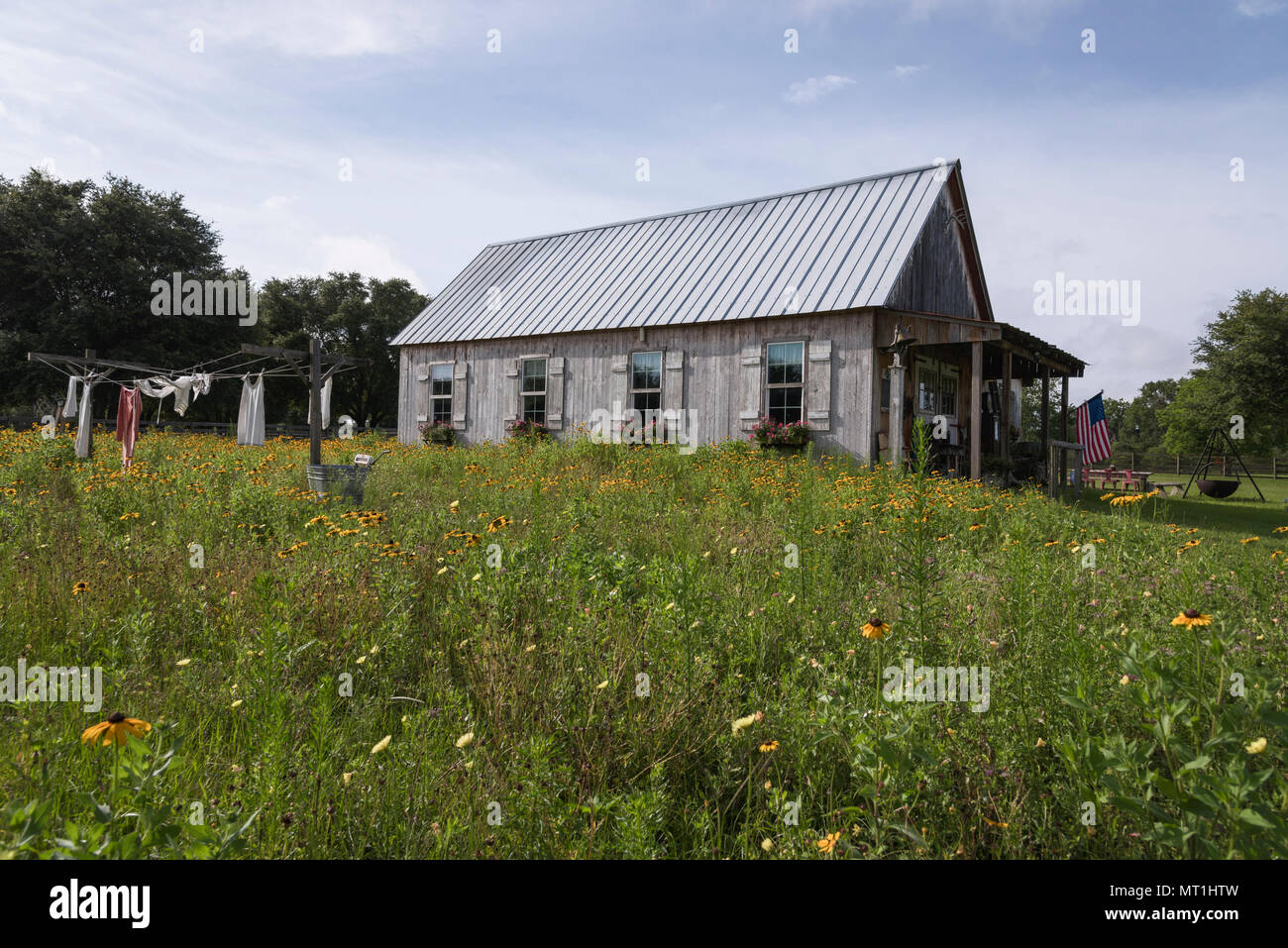 Old Farm House Florida USA Stock Photo Alamy