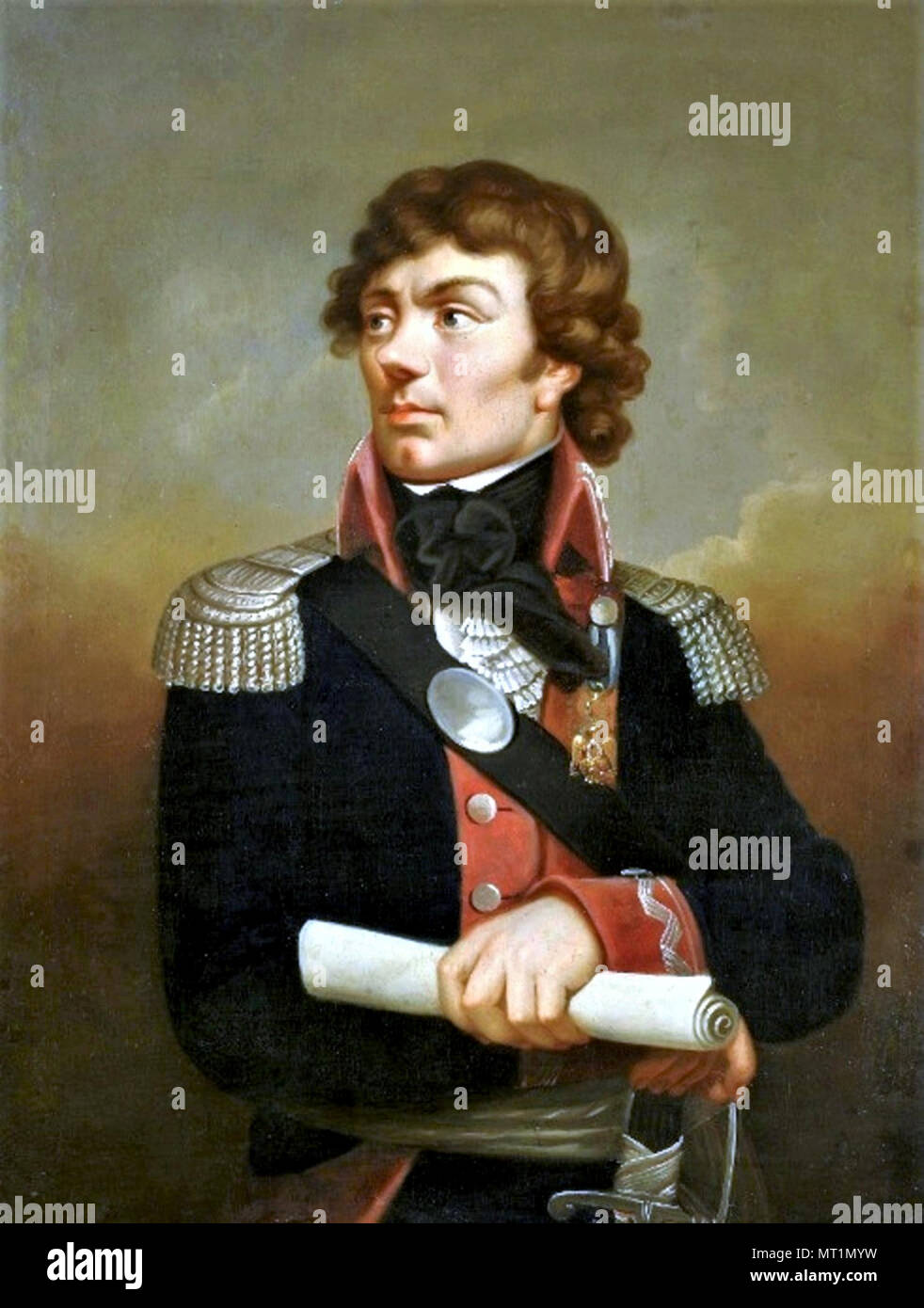 Andrzej Tadeusz Bonawentura Kościuszko, Andrew Thaddeus Bonaventure Kosciuszko (1746 – 1817) Polish-Lithuanian military engineer, statesman, and military leader Stock Photo