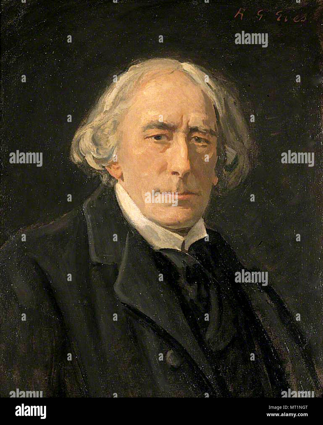 Sir Henry Irving (1838 – 1905), John Henry Brodribb, J. H. Irving, English stage actor in the Victorian era Stock Photo