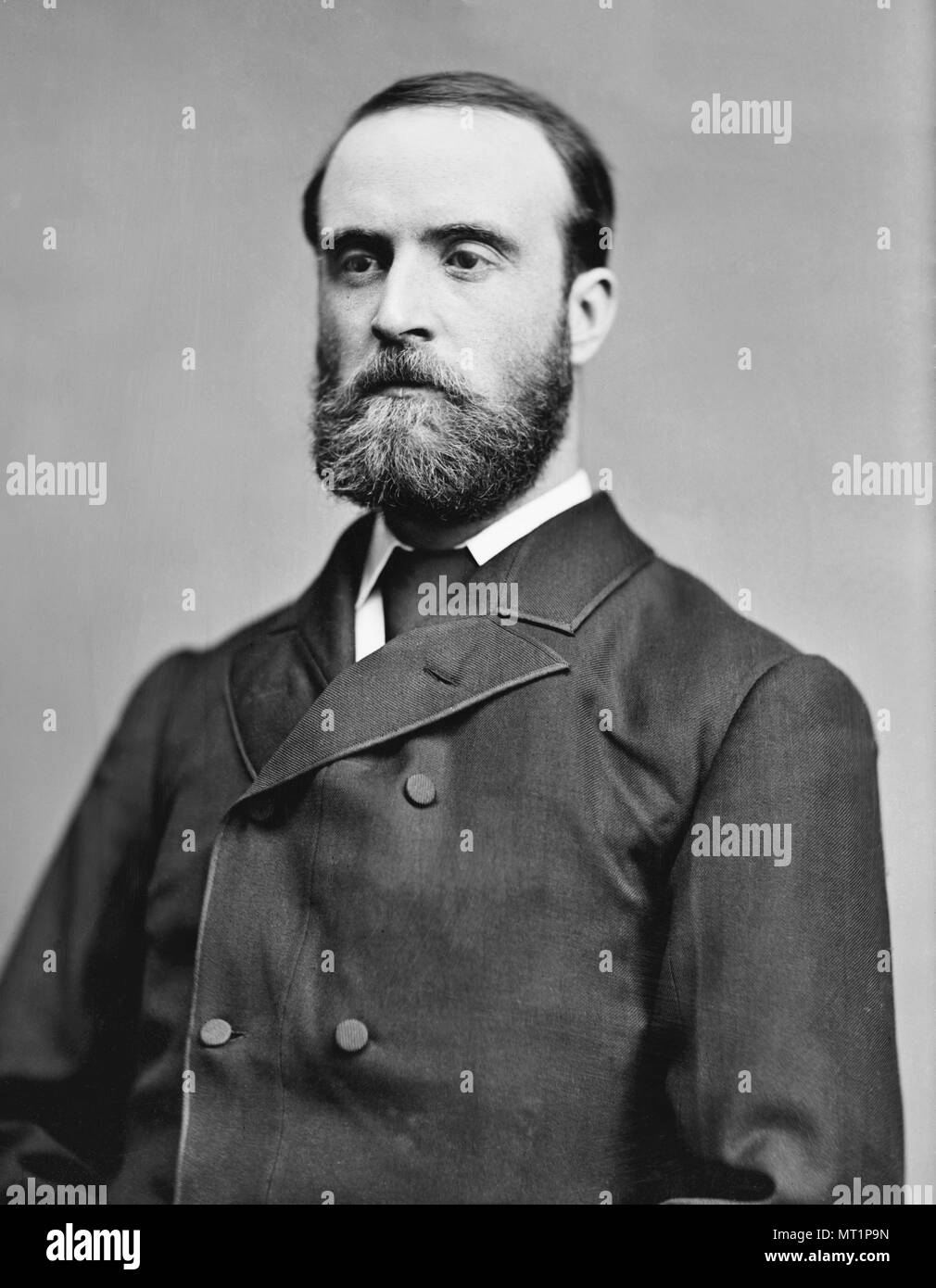 Charles Stewart Parnell (1846 – 1891) Irish nationalist politician Stock Photo