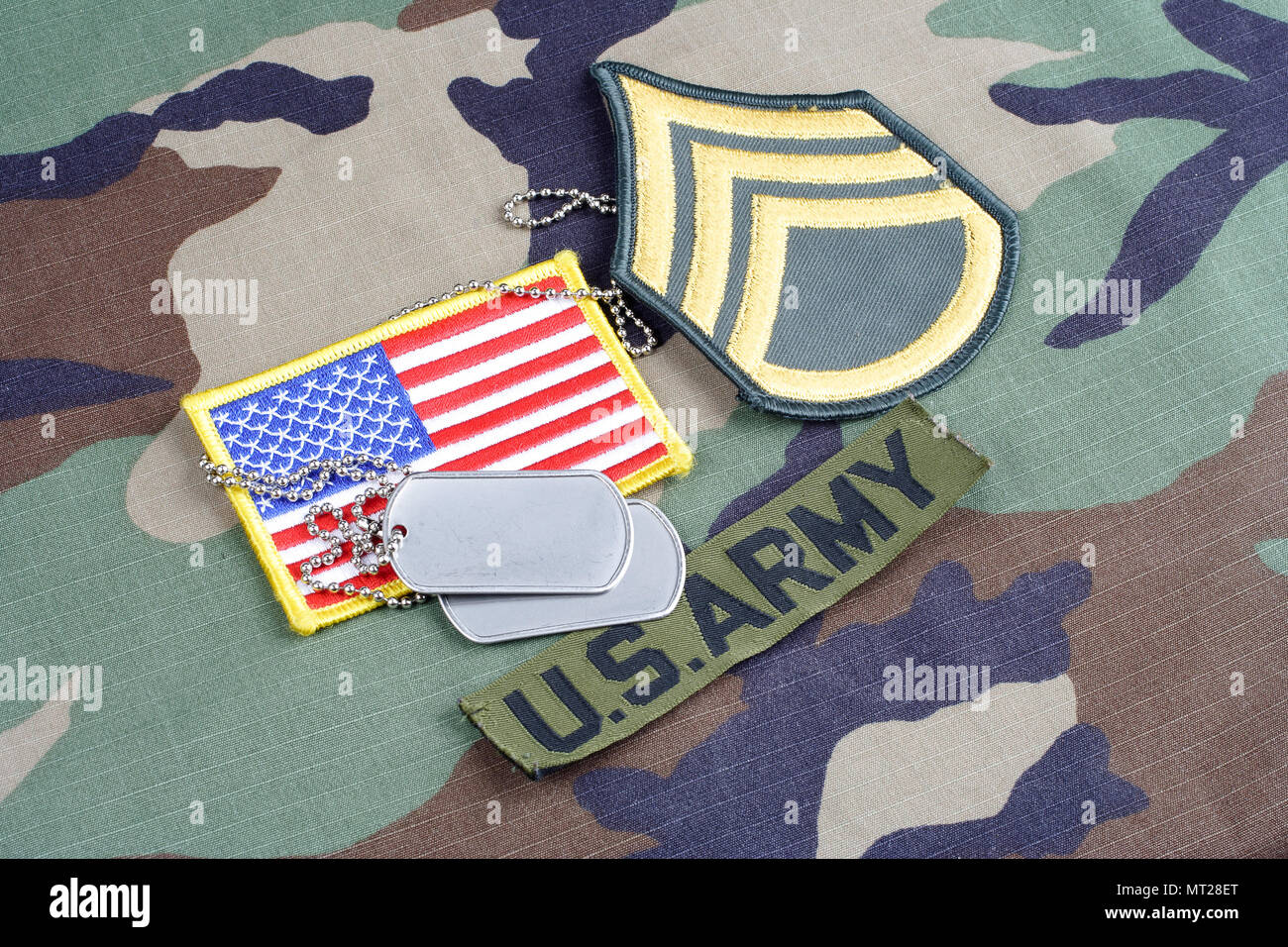 KIEV UKRAINE June 6 2015 US ARMY Staff Sergeant Rank Patch Branch 