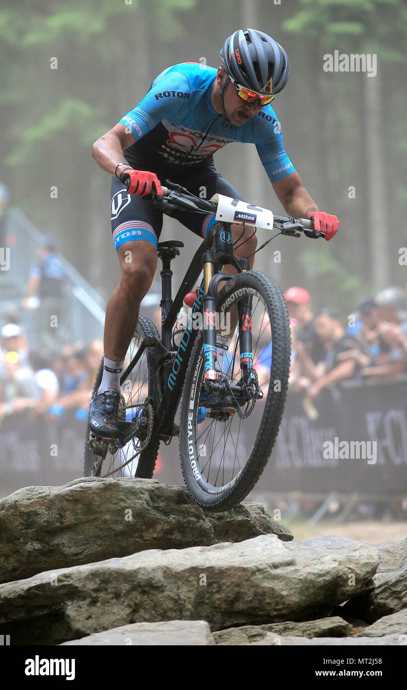 cross country biker