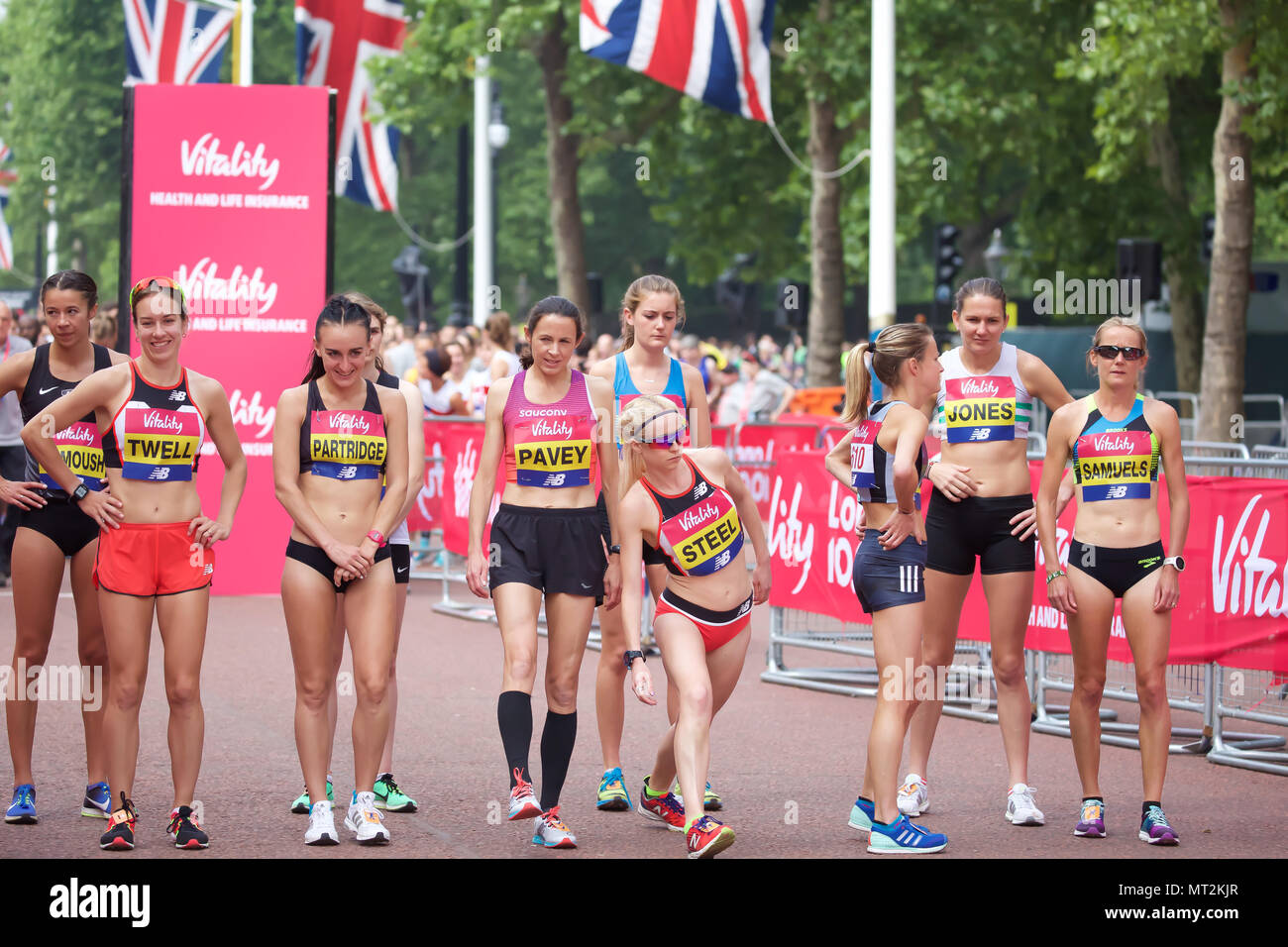 London,UK,28th May 2018,Vitality London 10,000 takes place in ...