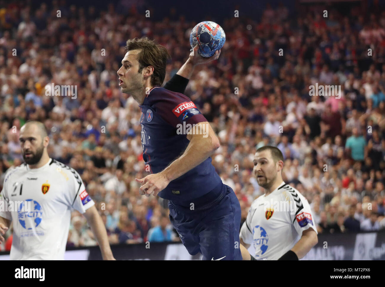 Uwe Gensheimer (Paris Saint Germain) during the EHF Champions League Final4, final third place handball match