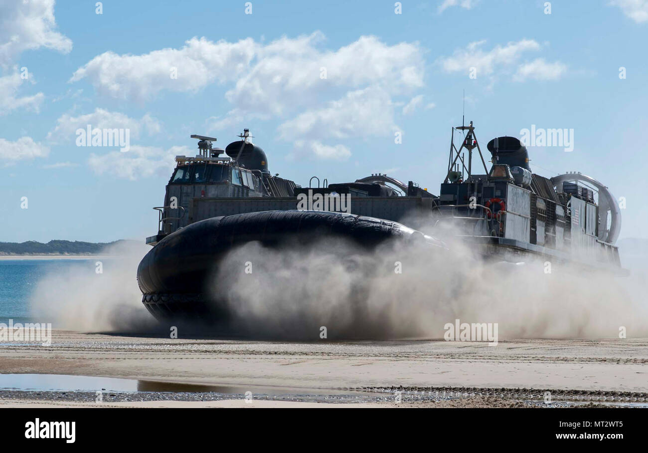 Landing Craft Air Cushion 21 is a U.S. Navy hovercraft assigned to ...